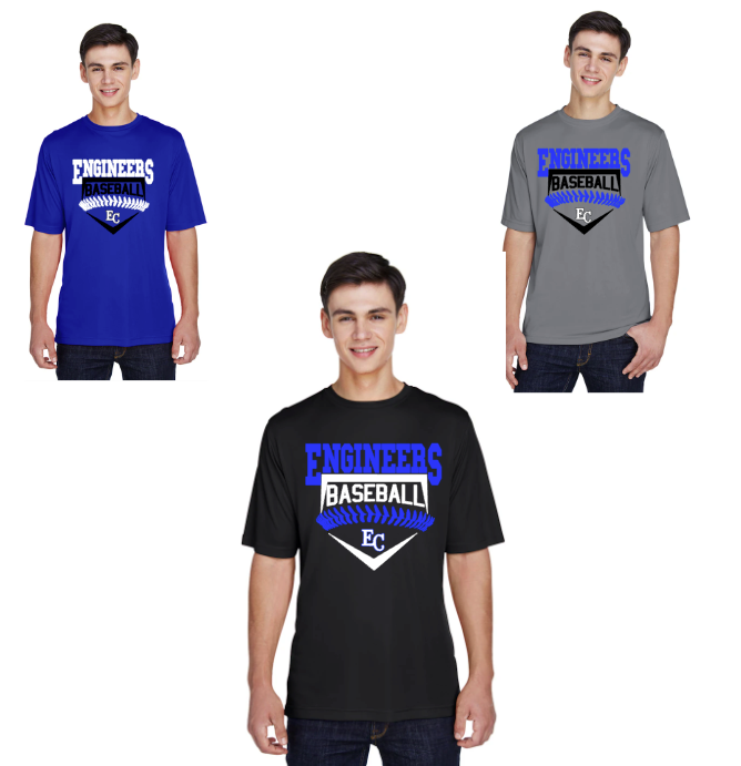 EC BASEBALL TEAM 365 PERFORMANCE TSHIRT