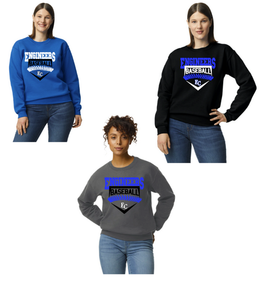 EC BASEBALL Gilden CrewNeck Sweatshirt