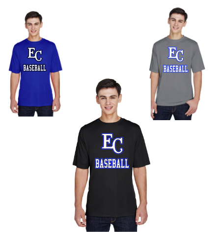 EC BASEBALL TEAM 365 PERFORMANCE TSHIRT