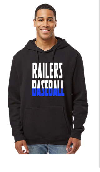 LAT Hoodie: RAILERS BASEBALL